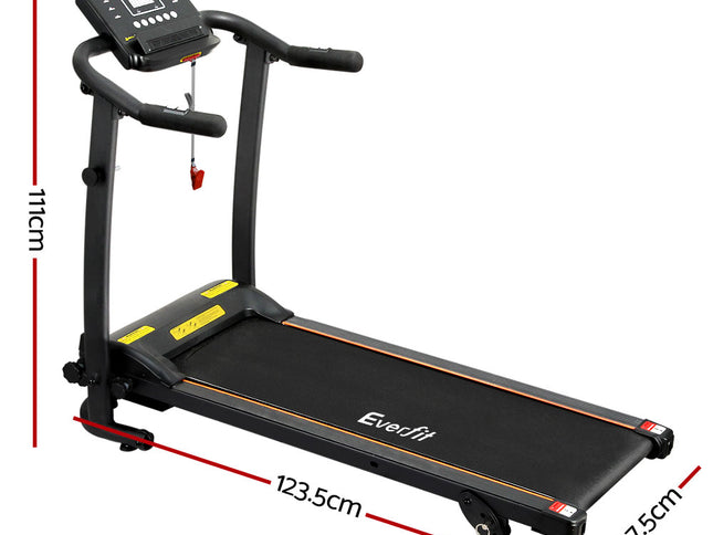 Everfit Treadmill Electric Home Gym Fitness Exercise Machine Foldable 370mm