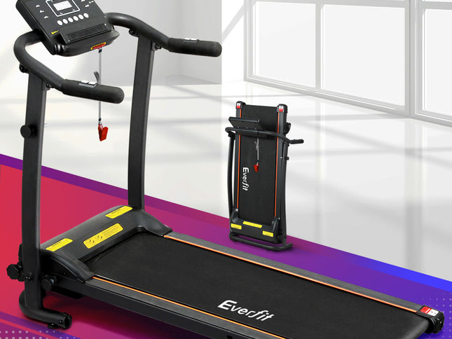 Everfit Treadmill Electric Home Gym Fitness Exercise Machine Foldable 370mm
