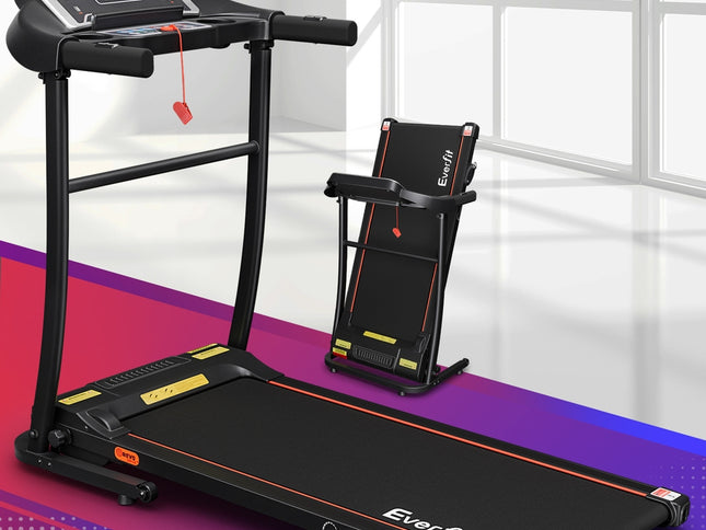 Everfit Treadmill Electric Home Gym Fitness Exercise Machine Incline 400mm