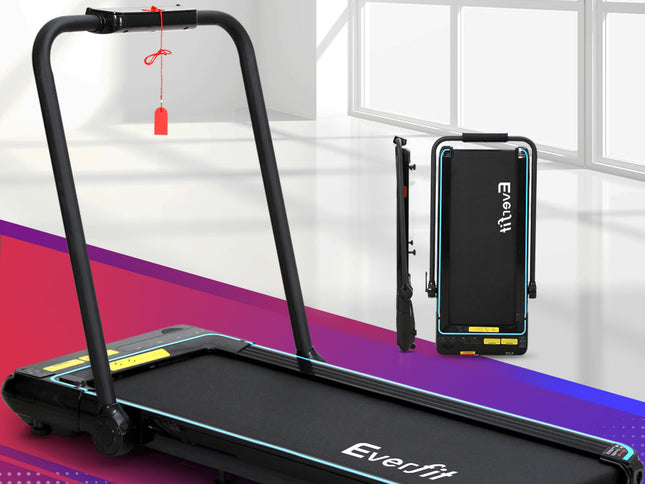 Everfit Treadmill Electric Walking Pad Under Desk Home Gym Fitness 420mm Remote