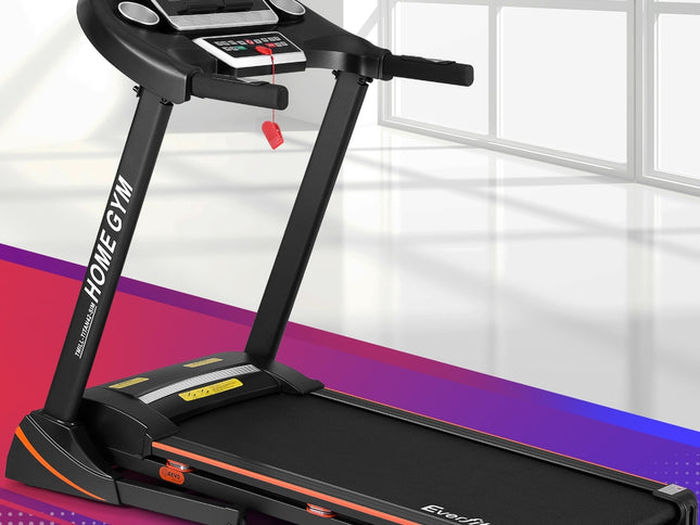 Everfit Treadmill Electric Home Gym Fitness Exercise Machine Hydraulic 420mm