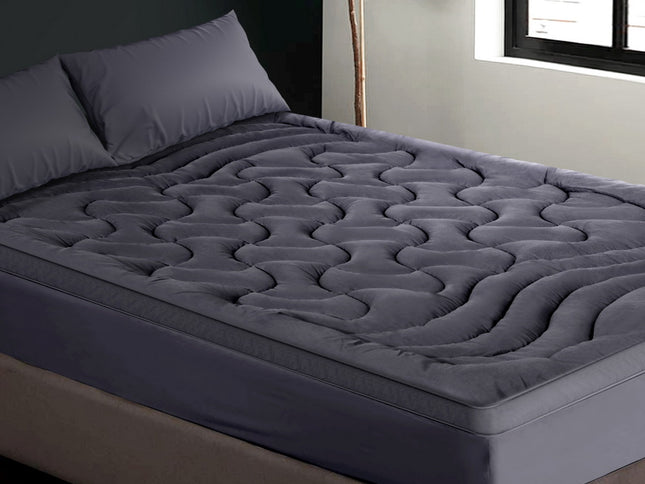 Giselle Bedding Mattress Topper Pillowtop 3-Zone Queen