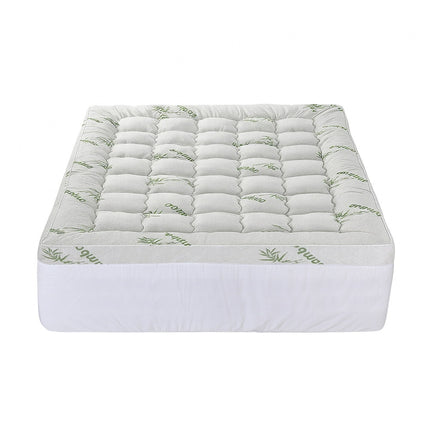 Giselle Mattress Topper 11cm Pillowtop toppers Bamboo Queen