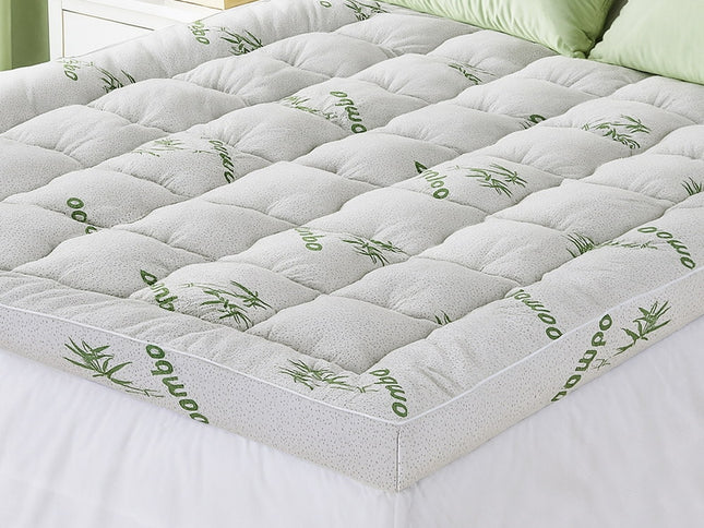 Giselle Mattress Topper 11cm Pillowtop toppers Bamboo Queen