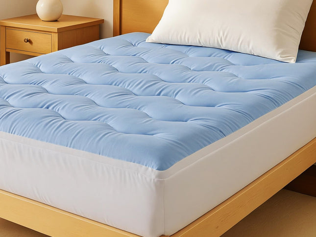 Giselle 5cm Mattress Topper Pillowtop toppers Double-Sided King Single