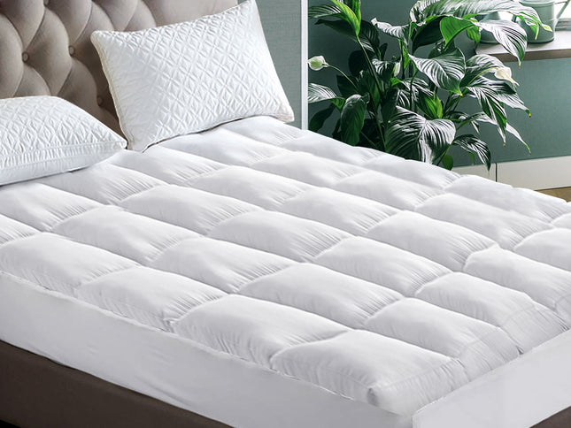 Giselle Bedding Mattress Topper Pillowtop Protector Pad King