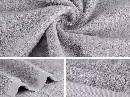 2 Pack Bath Sheets Set Cotton Extra Large Towel Grey