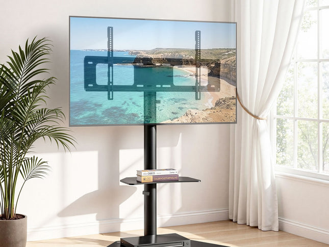 Artiss 40-100" TV Stand Mount Bracket Universal Adjustable Height with Wheels