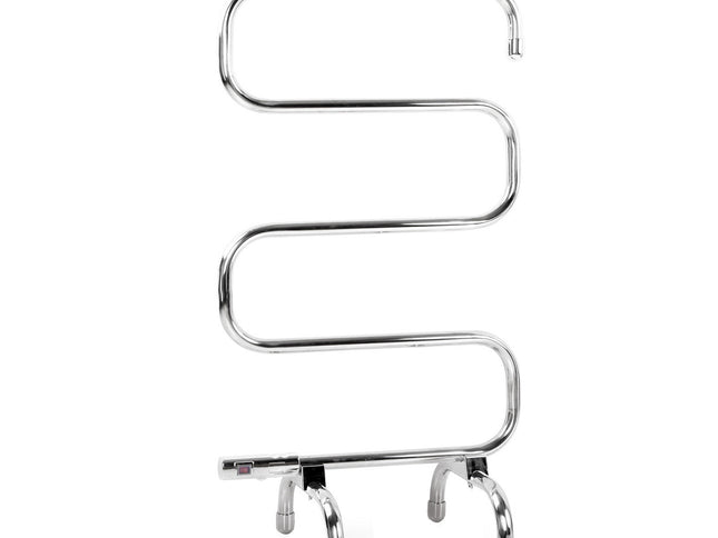 Devanti Electric Heated Towel Rail Rack 5 Bars Freestanding Clothes Dry Warmer