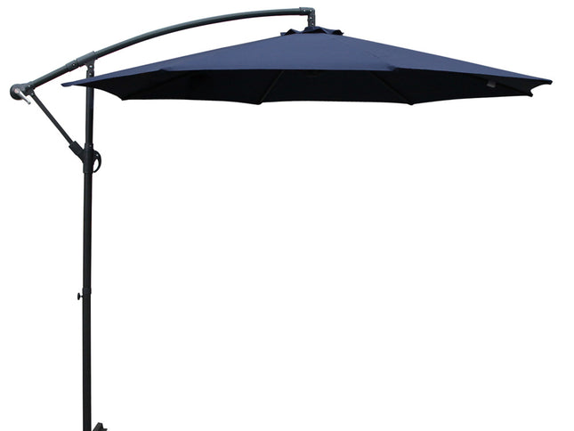 Instahut 3m Outdoor Umbrella Cantilever Beach Garden Patio Navy