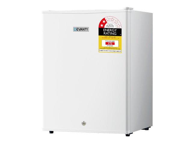 Devanti 60L Upright Freezer Fridge White