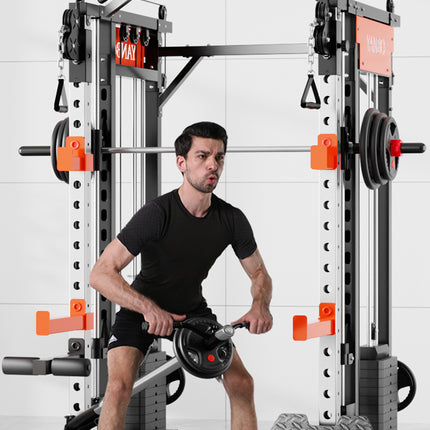 SmartFit M1 Max 130kg Pin Loaded Multi Functional Training Smith Machine Home Gym Power Rack Machine
