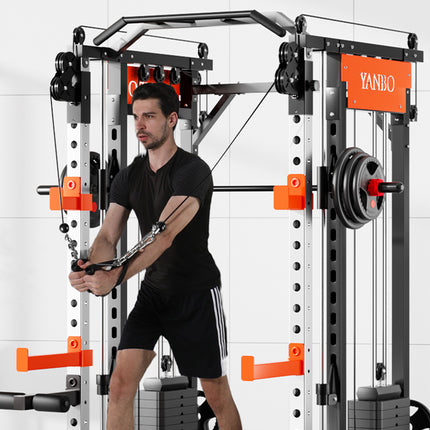 SmartFit M1 Max 130kg Pin Loaded Multi Functional Training Smith Machine Home Gym Power Rack Machine