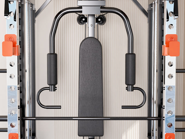 130kgs pin loaded SmartFit M1 Ultra Leg Press and Chest Fly Multi Functional Training Smith Machine Home Gym