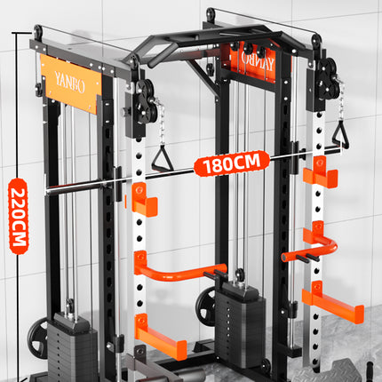 SmartFit M1 Max 130kg Pin Loaded Multi Functional Training Smith Machine Home Gym Power Rack Machine package