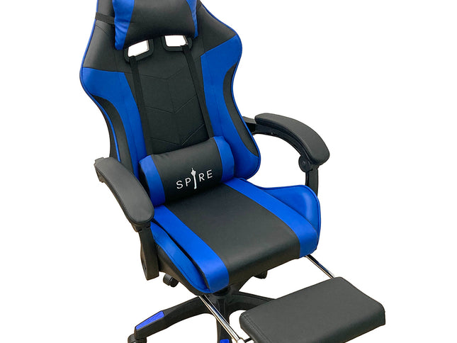Spire Zinc Adjustable Gaming/Office Chair Blue And Black - 813F