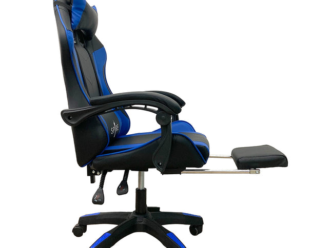 Spire Zinc Adjustable Gaming/Office Chair Blue And Black - 813F
