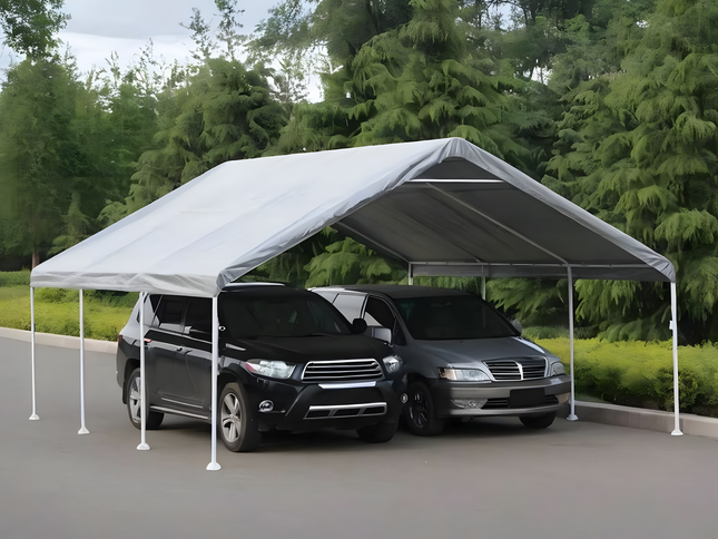 Samland Portable Carport Garage Shelter Canopy Double Size 18x20FT