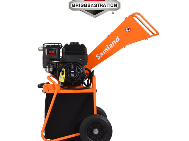 Samland WC50BS Mini Wood Chipper, Briggs & Stratton 6.5 HP Engine