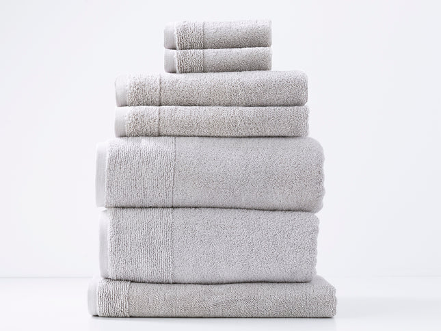 Aireys 650 GSM Zero Twist 7 Piece Vapour Bath Towel by Renee Taylor