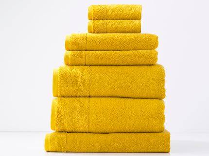 Aireys 650 GSM Zero Twist 7 Piece Spice Bath Towel by Renee Taylor