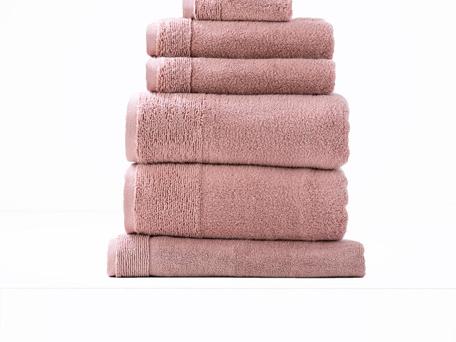 Aireys 650 GSM Zero Twist 7 Piece Cherwood Bath Towel by Renee Taylor
