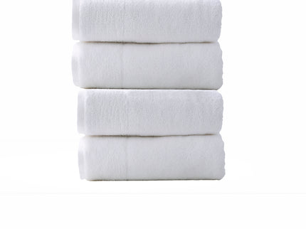Aireys 650 GSM Zero Twist 4 Piece Snow Bath Towel by Renee Taylor