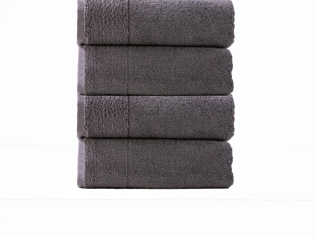 Aireys 650 GSM Zero Twist 4 Piece Nickel Bath Towel by Renee Taylor