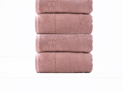 Aireys 650 GSM Zero Twist 4 Piece Cherwood Bath Towel by Renee Taylor