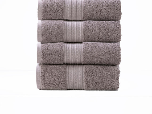 Brentwood 650 GSM Low Twist 4 Piece Whisper Bath Towel by Renee Taylor