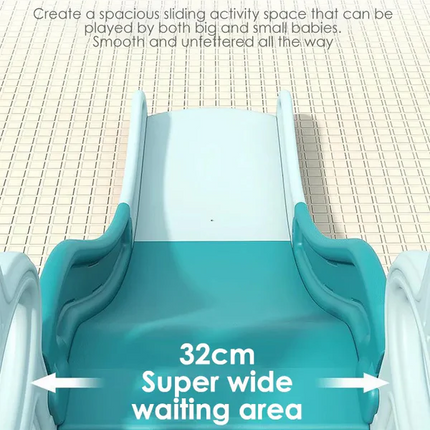 Kids Slide Swing Set Outdoor Toys Playground Activity Basketball Hoop