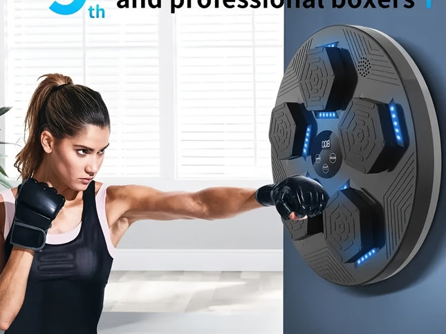 Smart Boxing Training Device: 18 Music Modes + Adaptive System + Minimalist Wall Mount, Creating a Professional-Grade Immersive Home Fitness Experience