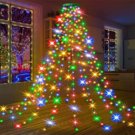 USB Powered Christmas Tree Lights Indoor, Twinkle Timer 8 Modes Waterproof with Memory Function – Perfect for Home, Garden, Patio, Balcony, Party, Wedding, Holiday Display and Everyday Decor - Warm White - Size 3m 400-LED String Light