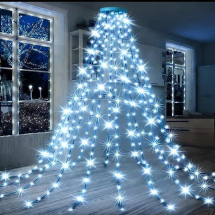 USB Powered Christmas Tree Lights Indoor, Twinkle Timer 8 Modes Waterproof with Memory Function – Perfect for Home, Garden, Patio, Balcony, Party, Wedding, Holiday Display and Everyday Decor - Warm White - Size 3m 400-LED String Light