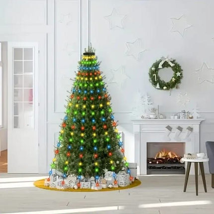 USB Powered Christmas Tree Lights Indoor, Twinkle Timer 8 Modes Waterproof with Memory Function – Perfect for Home, Garden, Patio, Balcony, Party, Wedding, Holiday Display and Everyday Decor - Cold White - Size 3m 400-LED String Light