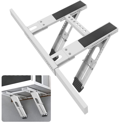 No-Drill Window Air Conditioner Support Bracket ‚Äì 200lbs Capacity, Fits 5,000‚Äì24,000 BTU Units