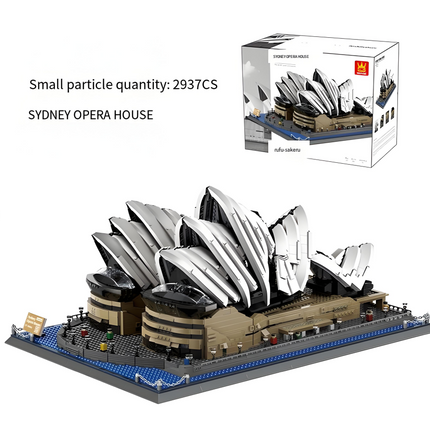 Sydney Opera House Mini Building Blocks Model ‚Äö√Ñ√∂‚àö√ë‚àö‚àÇ‚Äö√†√∂‚àö√´‚Äö√†√∂¬¨¬Æ Iconic Architectural Masterpiece for Home Display, Gifts & Creative Play (White) | Other Architectural Models Available In-Store
