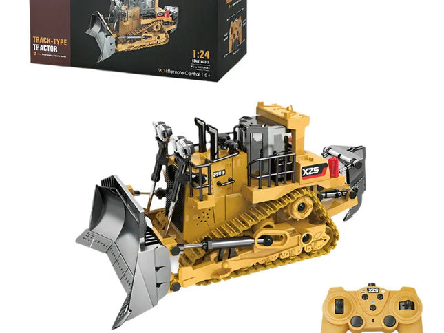 Rc Buldozer Toy Truck For Kids