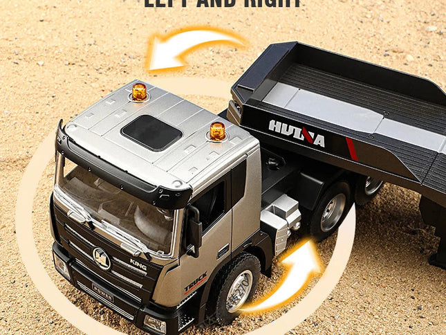 Rc Flat Truck 9-Channel Alloy Remote Control Trailer