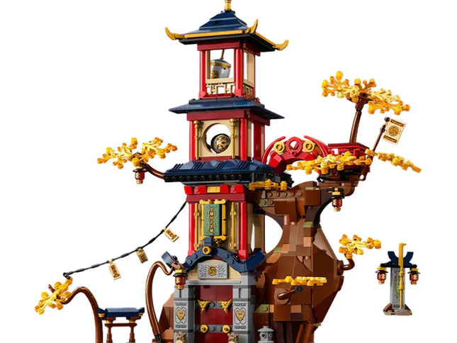 Dragon Energy Temple Building Blocks Model Set