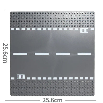 City Road Baseplate Block For Kids Diy Building