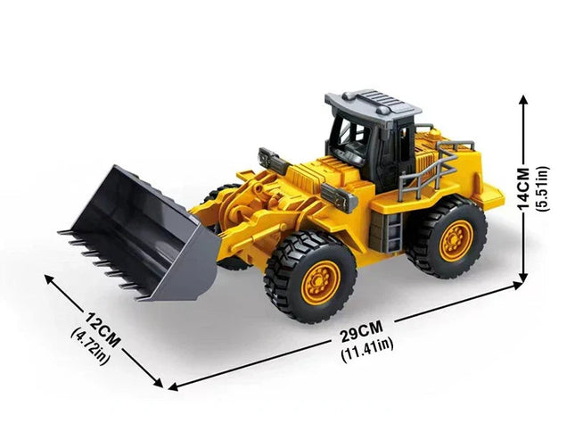 2.4G Alloy Remote Control Dump Bulldozer