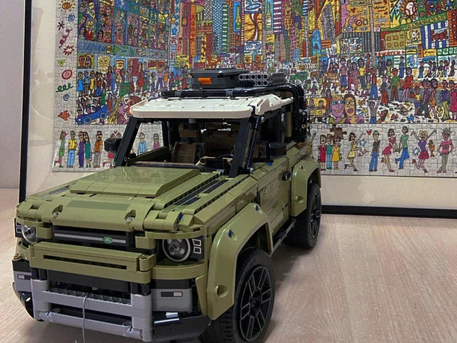 Technical Rover Defender Collector'S Building Blocks Set