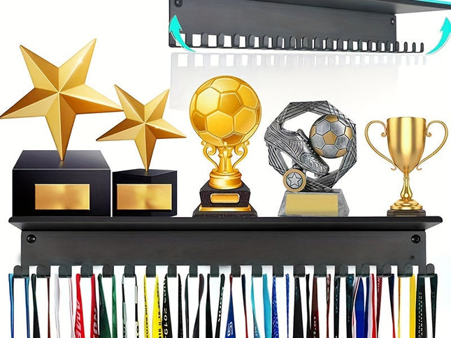 Iron Medal Display Rack Sports Wall Hanger