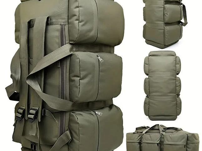 Military Duffel Backpack 80L Outdoor Travel Bag