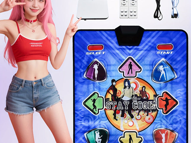 Interactive Dance Mat USB Game Pad 200 Songs
