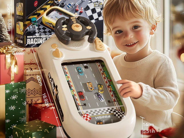 Racing Steering Wheel Toy for Kids Interactive Play
