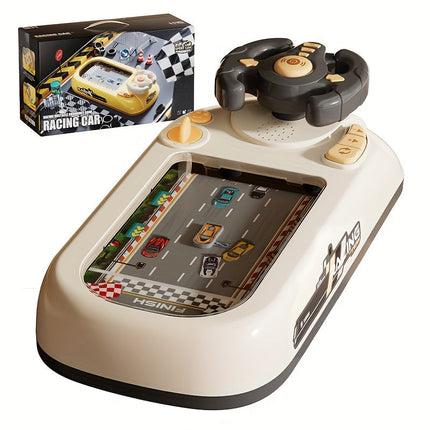 Racing Steering Wheel Toy for Kids Interactive Play