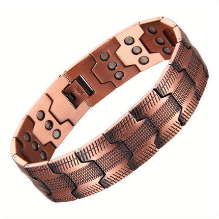 3X Strong Copper Magnetic Bracelet for Men