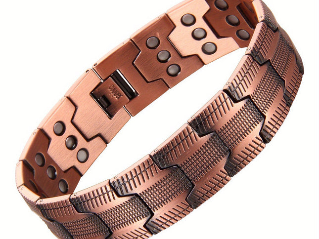 3X Strong Copper Magnetic Bracelet for Men